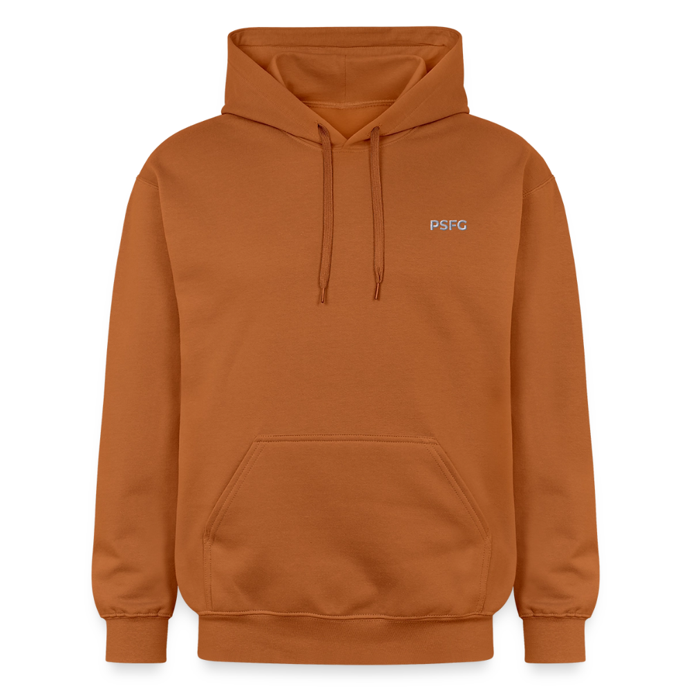 Sweat à capuche Softstyle Unisexe Brodé - Athletic Orange