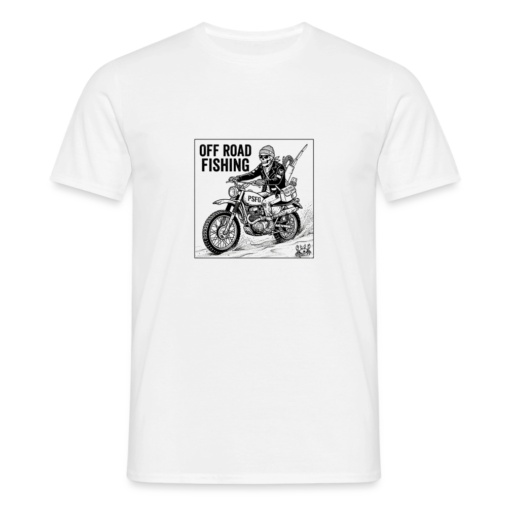 T-shirt Homme off road - blanc