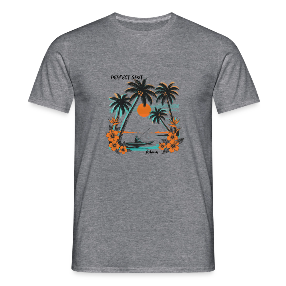 T-shirt Homme tropic - graphite chiné