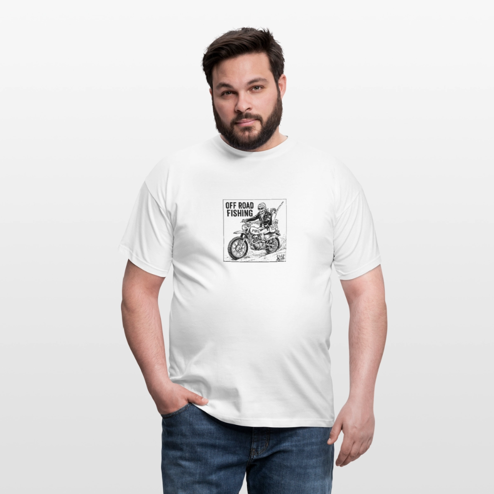 T-shirt Homme off road - blanc