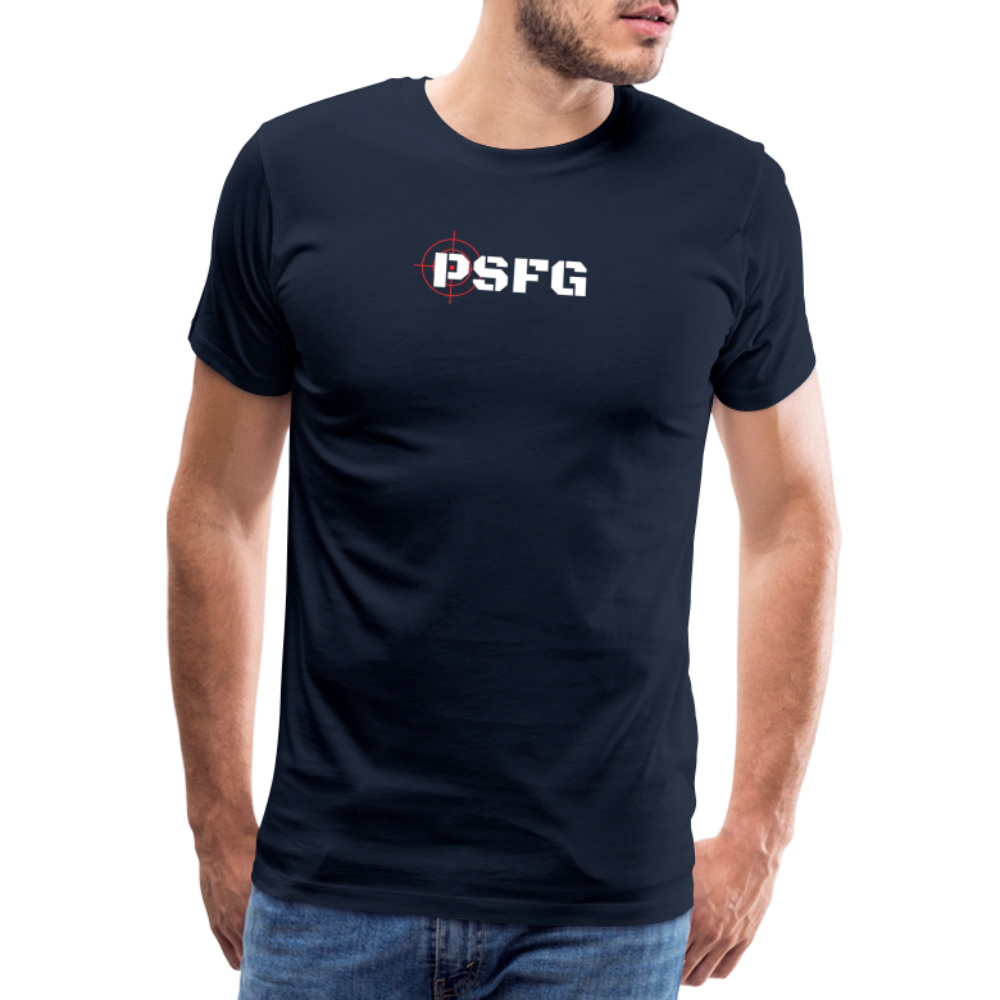 T-shirt Premium Homme - bleu marine