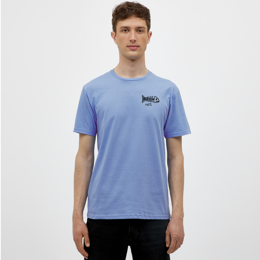 T-shirt Homme - carolina blue