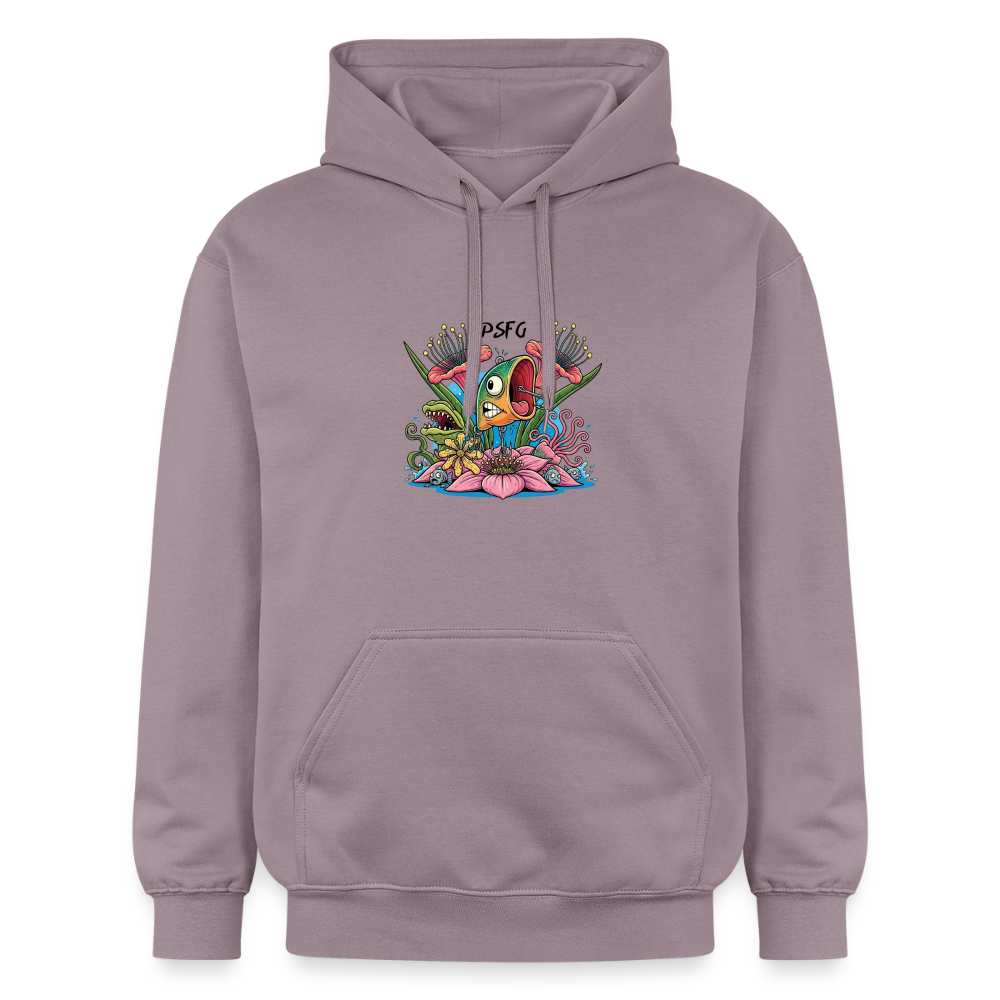 Sweat à capuche Softstyle Unisexe sub marine - mauve gris