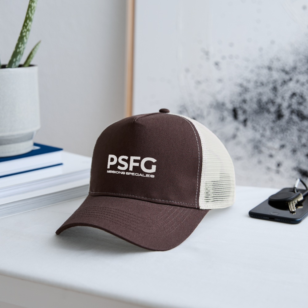 Trucker Cap - marron/beige