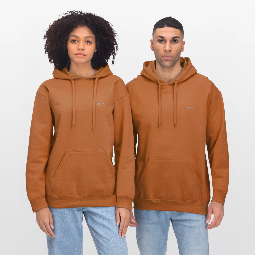 Sweat à capuche Softstyle Unisexe Brodé - Athletic Orange