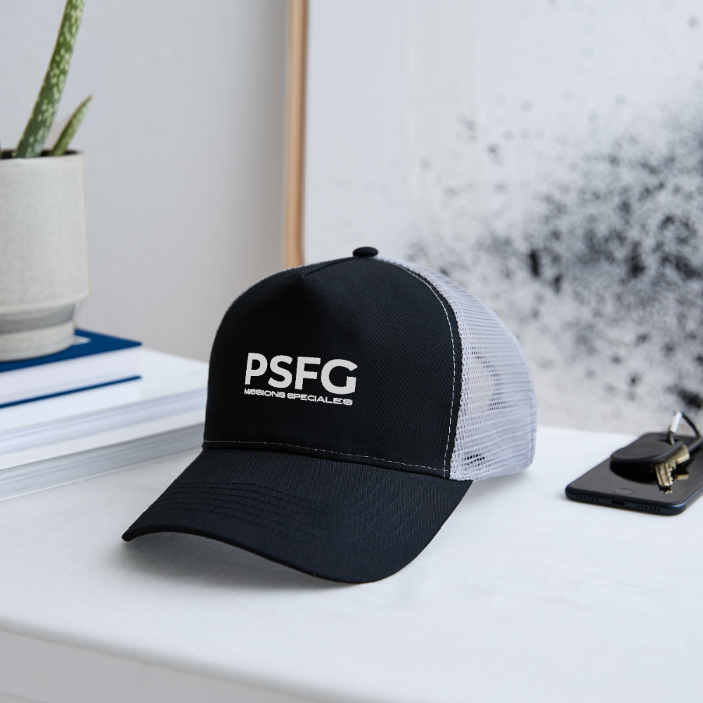 Trucker Cap - noir/gris pierre