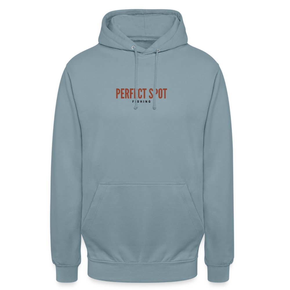 Sweat-shirt à capuche unisexe - bleu fumée
