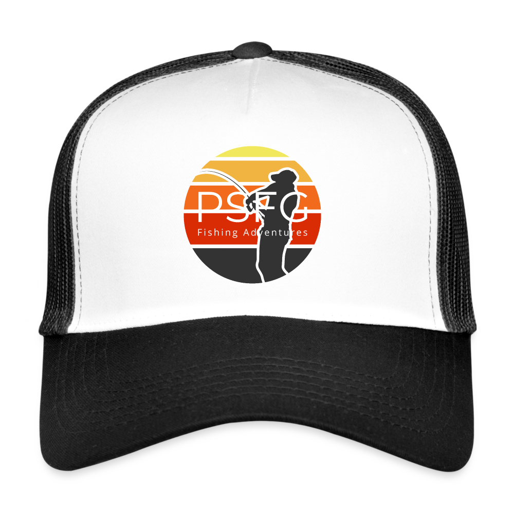 Trucker Cap - blanc/noir