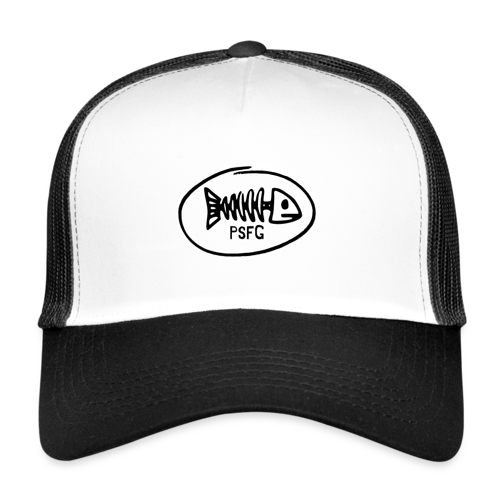 Trucker Cap - blanc/noir
