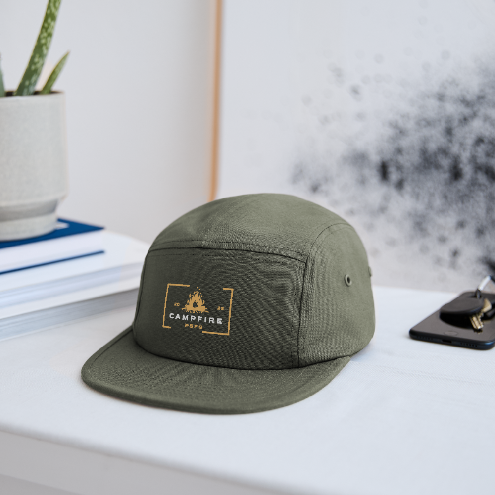 Casquette de campeur - vert olive
