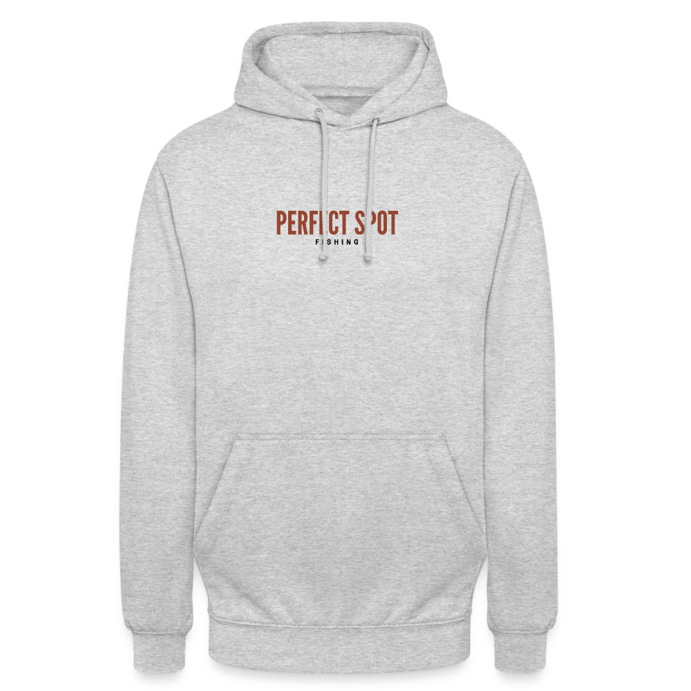 Sweat-shirt à capuche unisexe - gris clair chiné