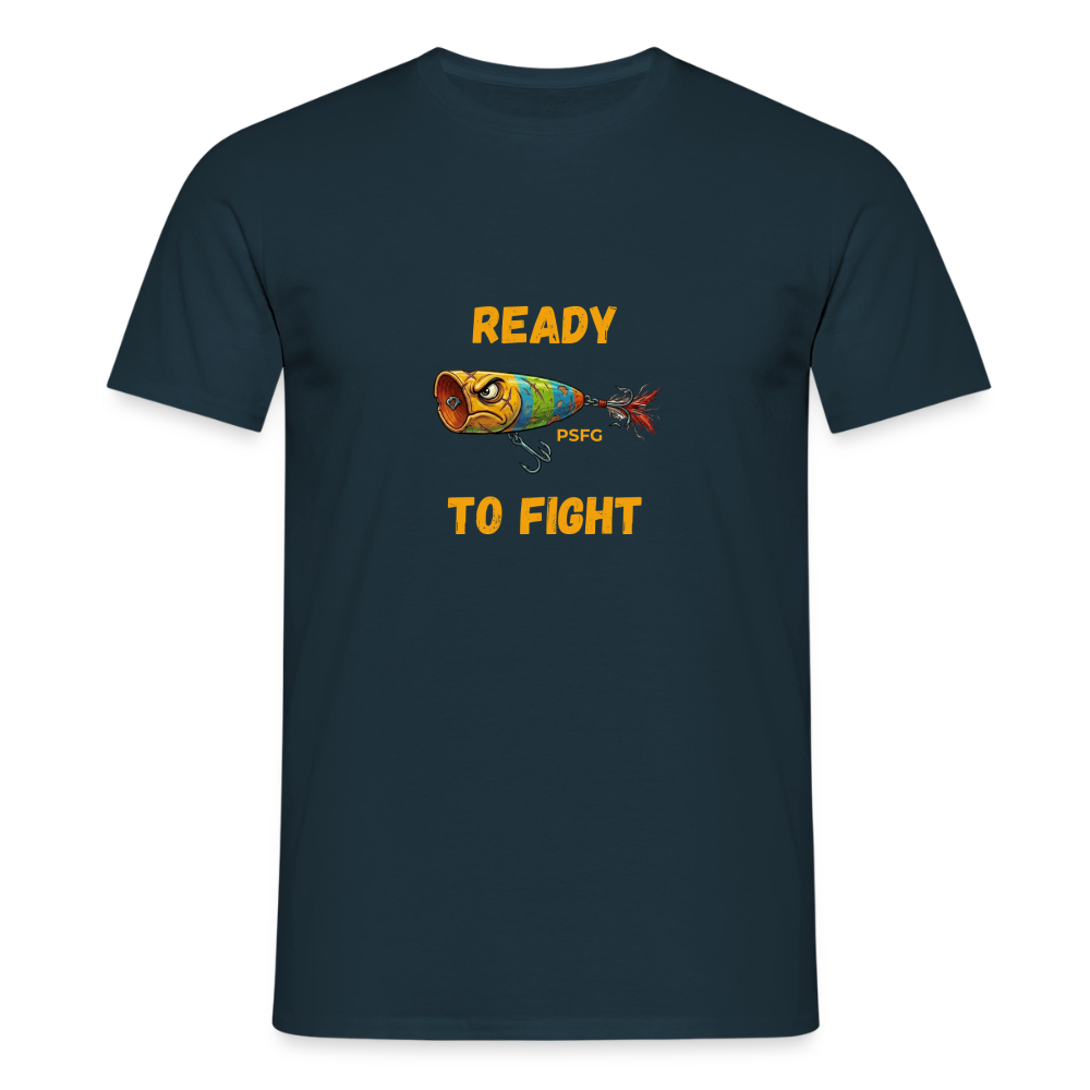 T-shirt Homme angry popper 2 - marine