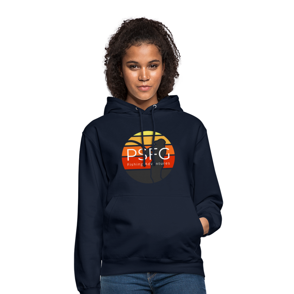 Sweat-shirt à capuche unisexe - marine