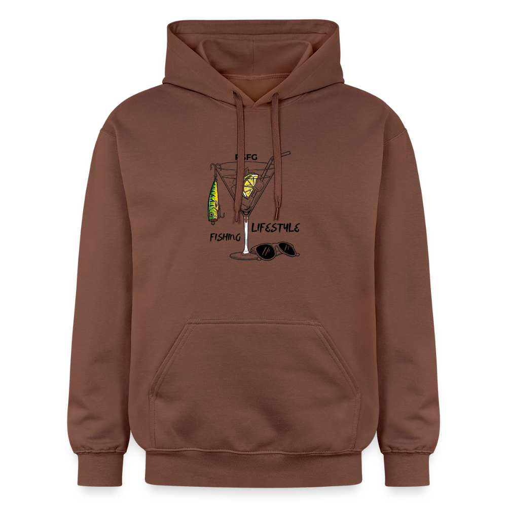 Sweat à capuche Softstyle Unisexe cocktail - cacao