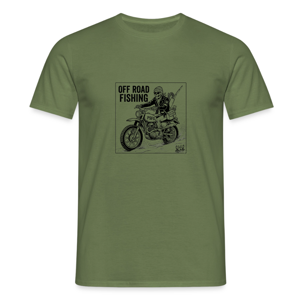 T-shirt Homme off road - vert militaire