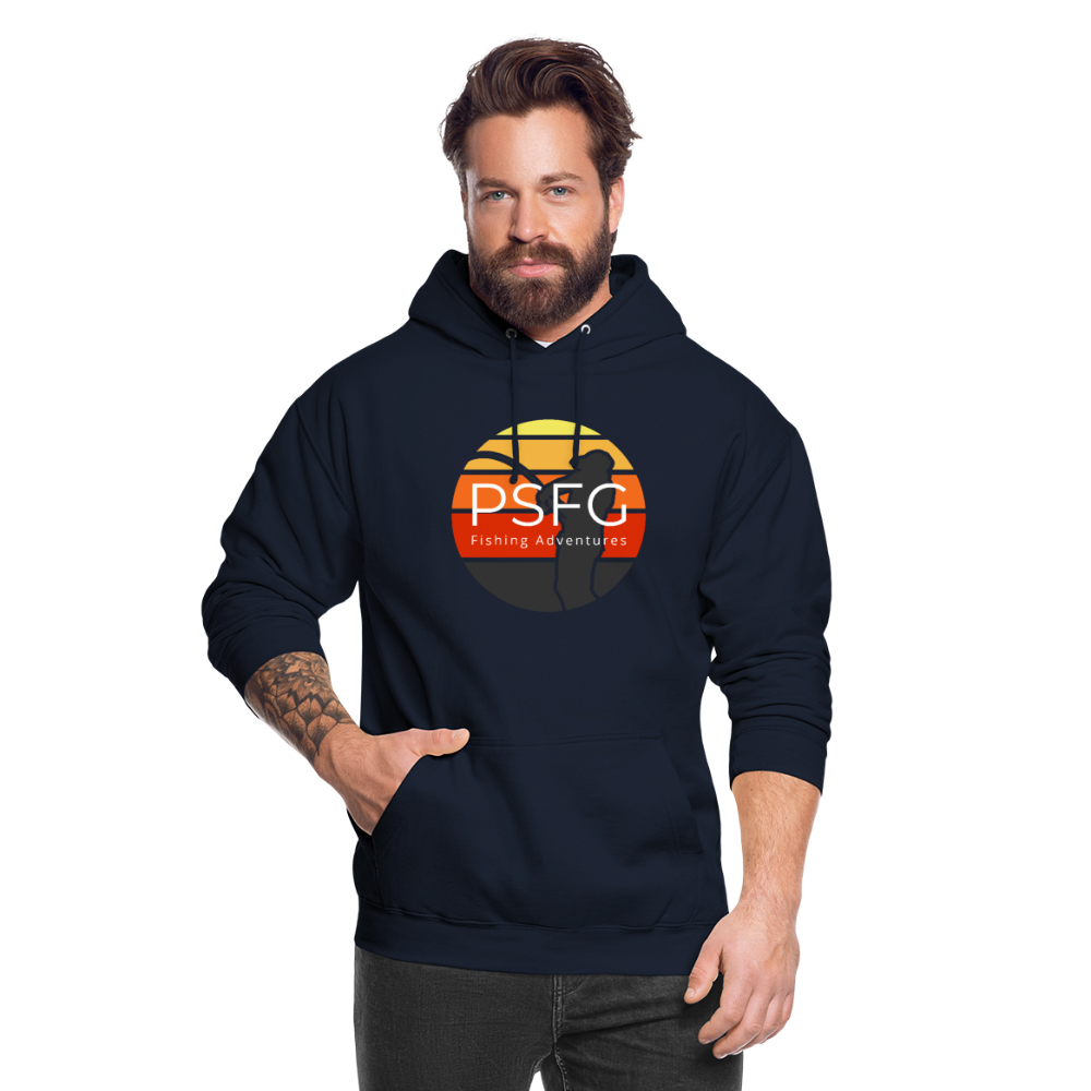 Sweat-shirt à capuche unisexe - marine