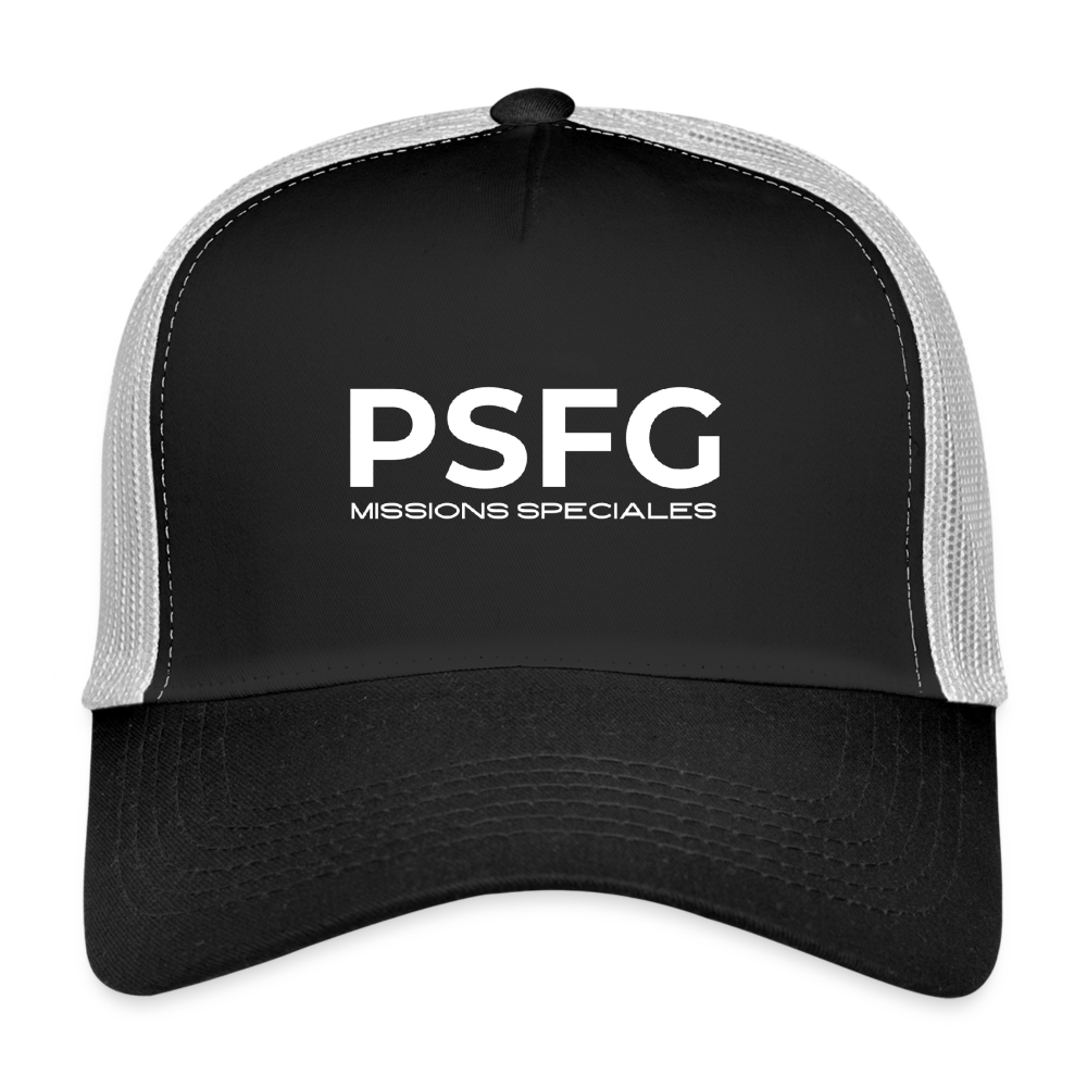 Trucker Cap - noir/gris pierre
