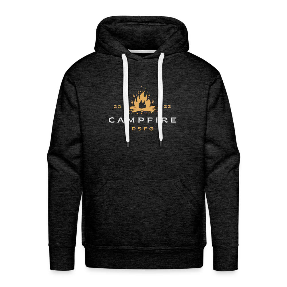 Sweat-shirt à capuche Premium pour hommes - charbon