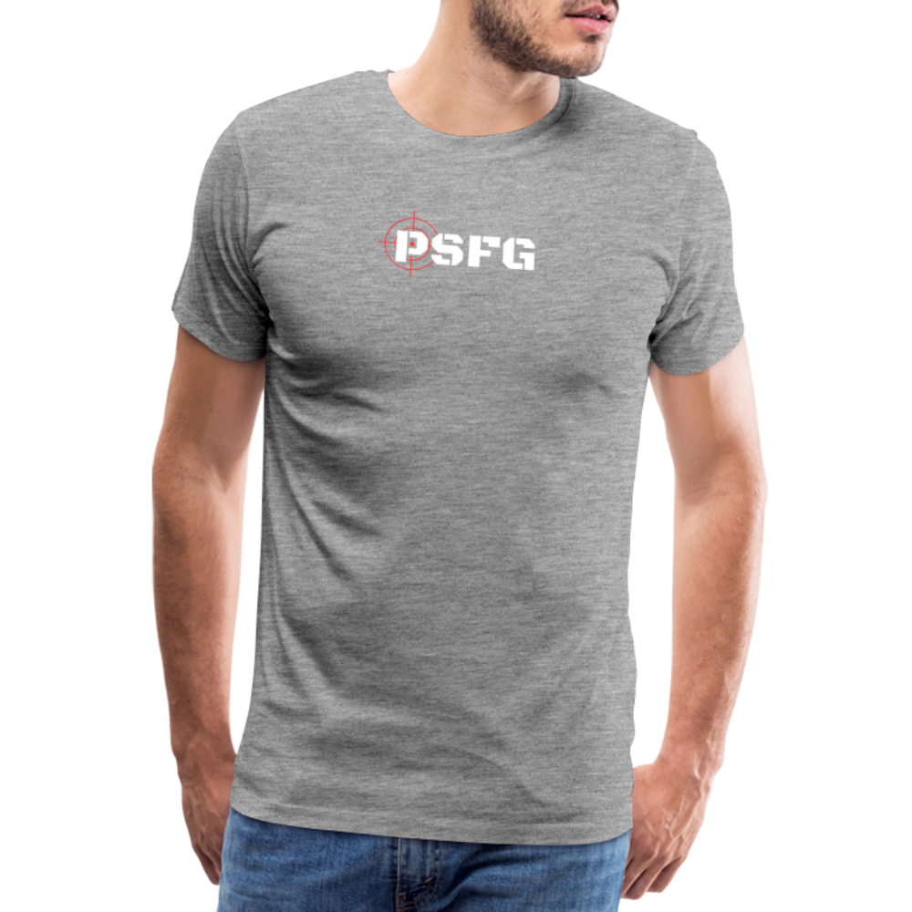 T-shirt Premium Homme - gris chiné