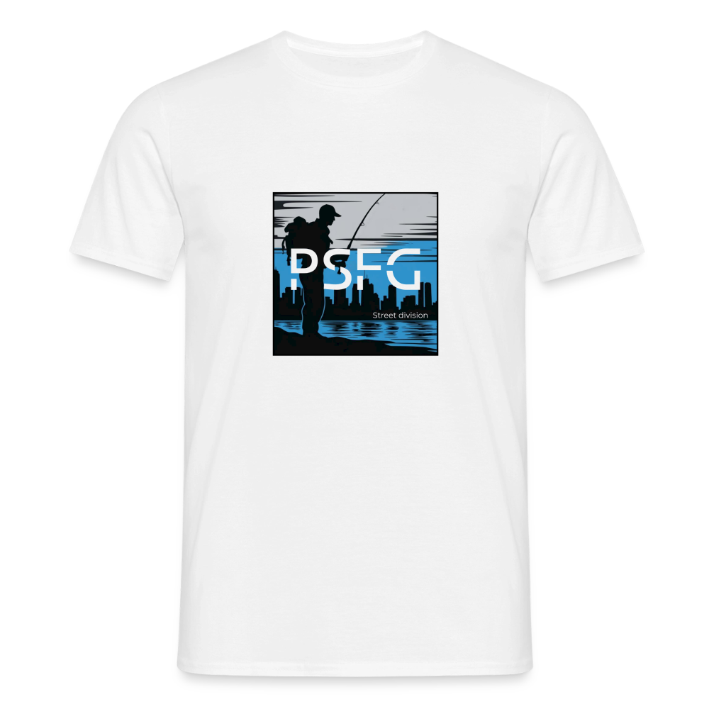 T-shirt Homme Street division - blanc