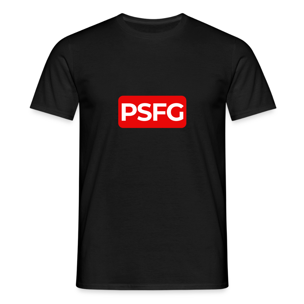 T-shirt Homme classique rouge - noir