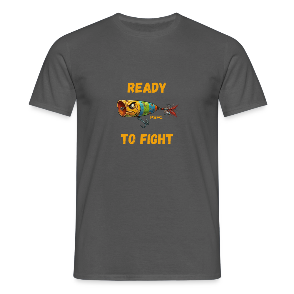 T-shirt Homme angry popper 2 - charbon