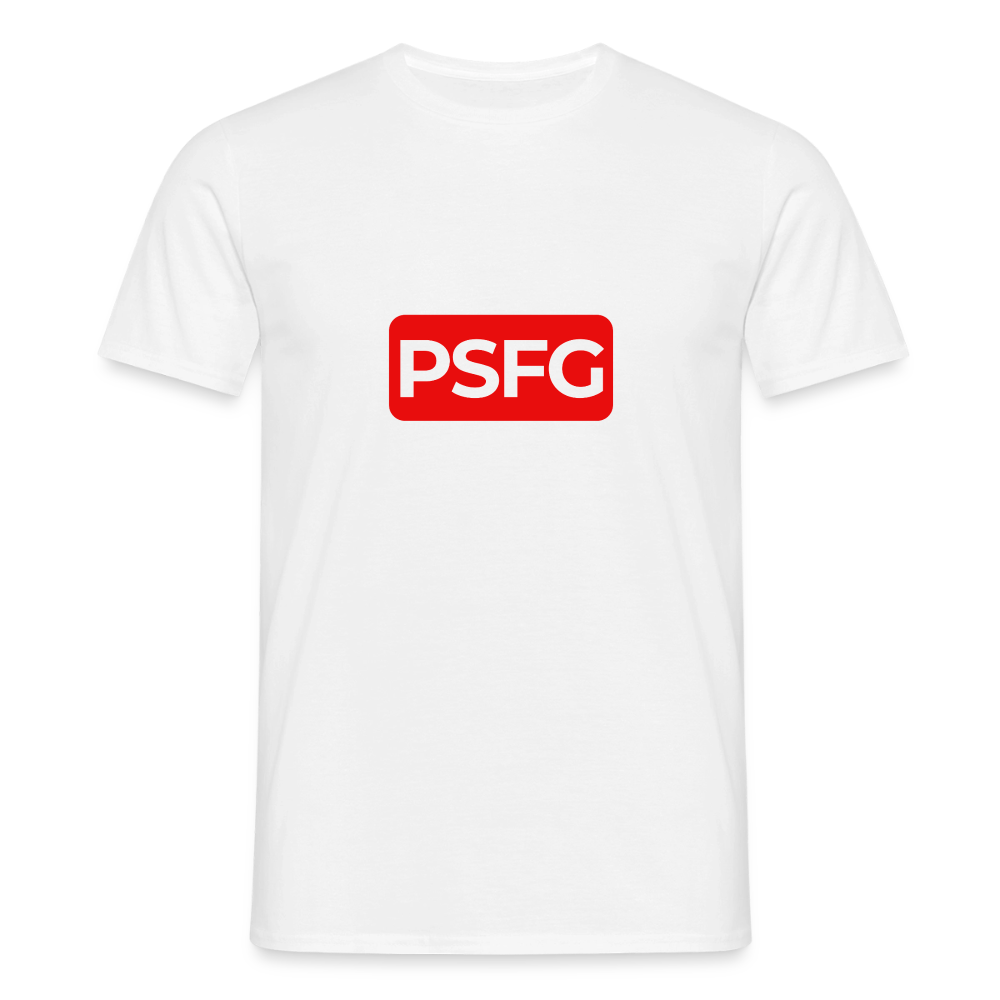 T-shirt Homme classique rouge - blanc