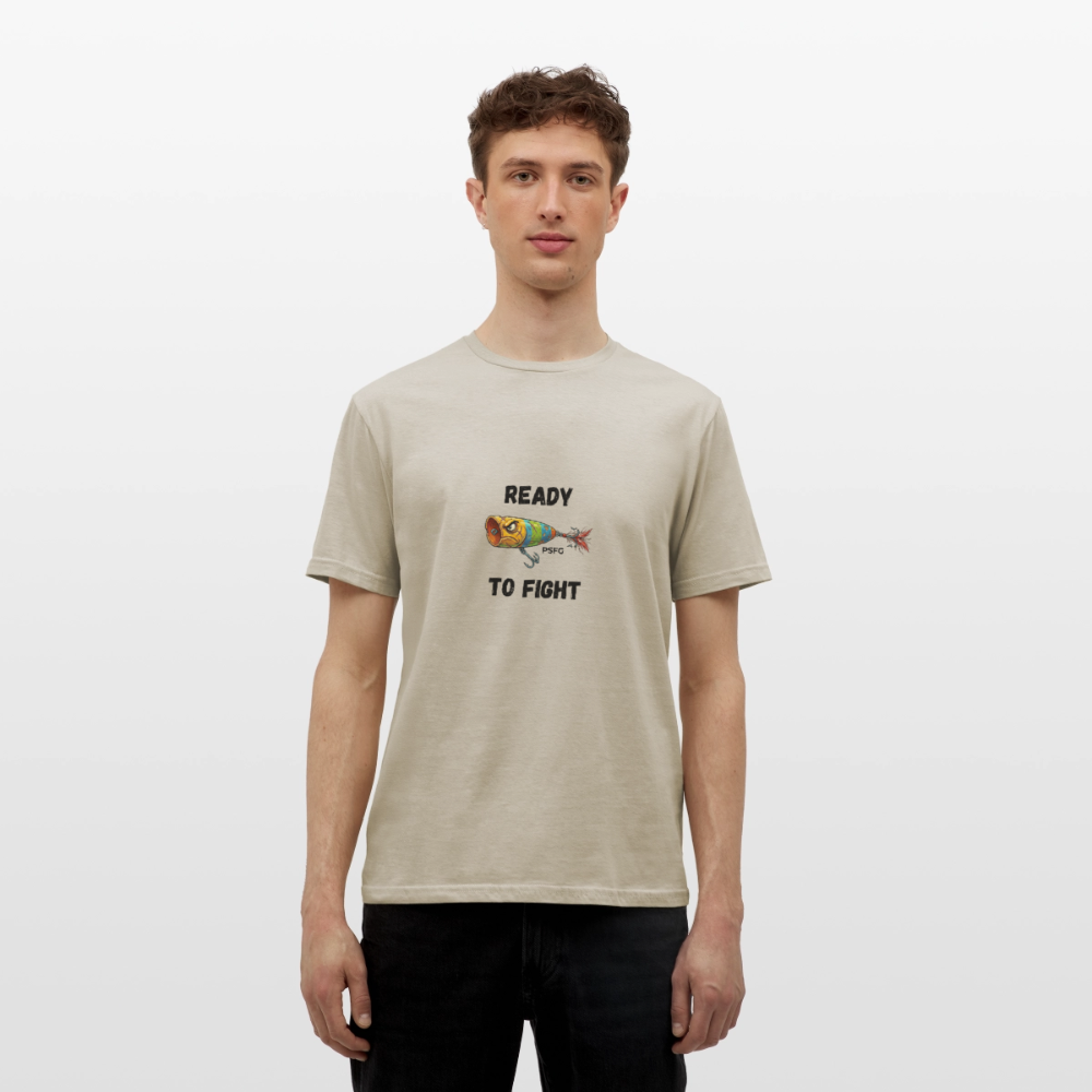 T-shirt Homme angry popper - beige sable