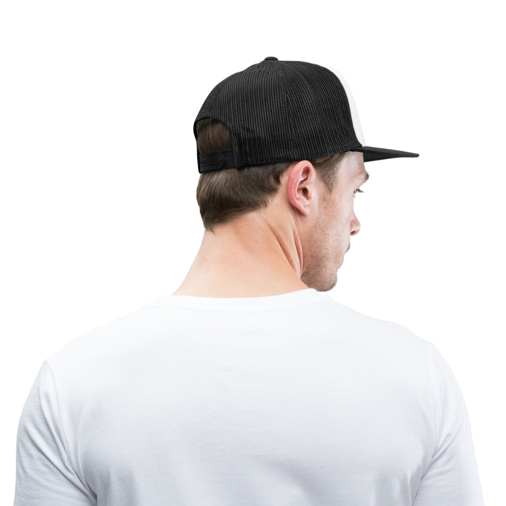 Trucker Cap - blanc/noir