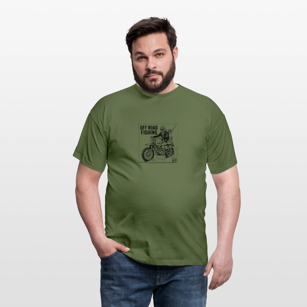 T-shirt Homme off road - vert militaire