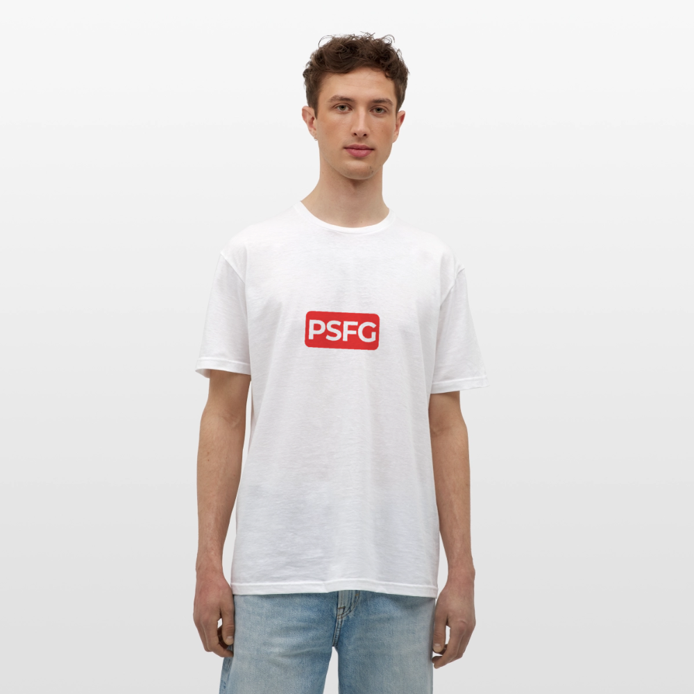 T-shirt Homme classique rouge - blanc