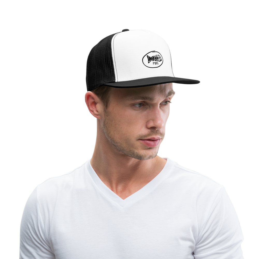 Trucker Cap - blanc/noir